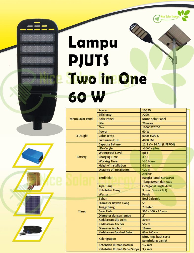 two in one 60 w (5 garis)