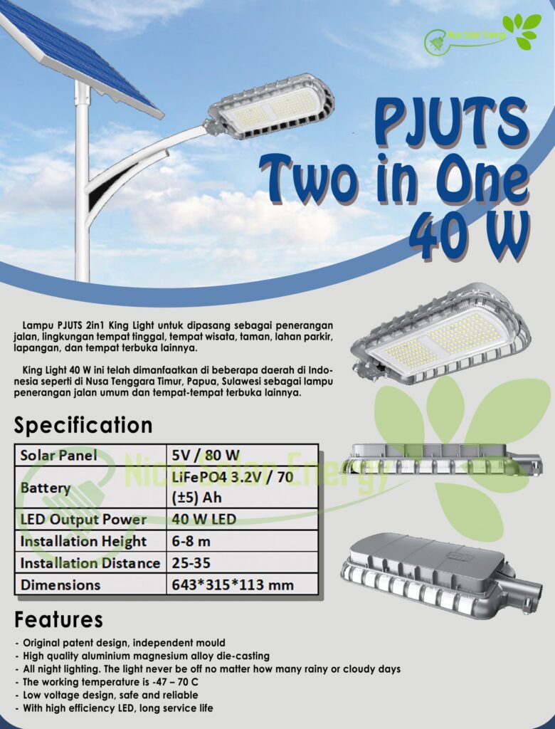 two in one (king light) 40 w